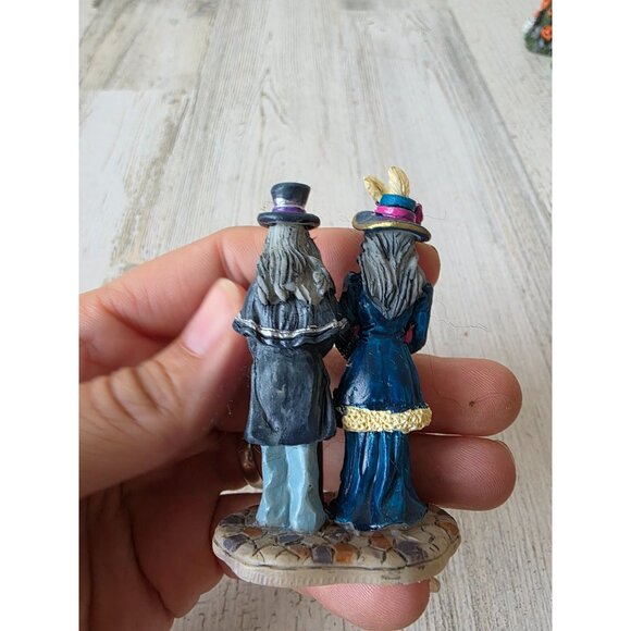 Lemax skeleton couple people accessory Halloween village - Picture 3 of 6